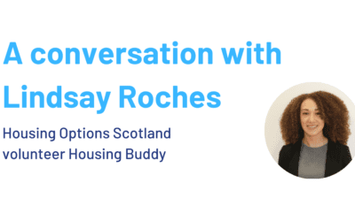 A conversation with Lindsay Roches, volunteer Housing Buddy