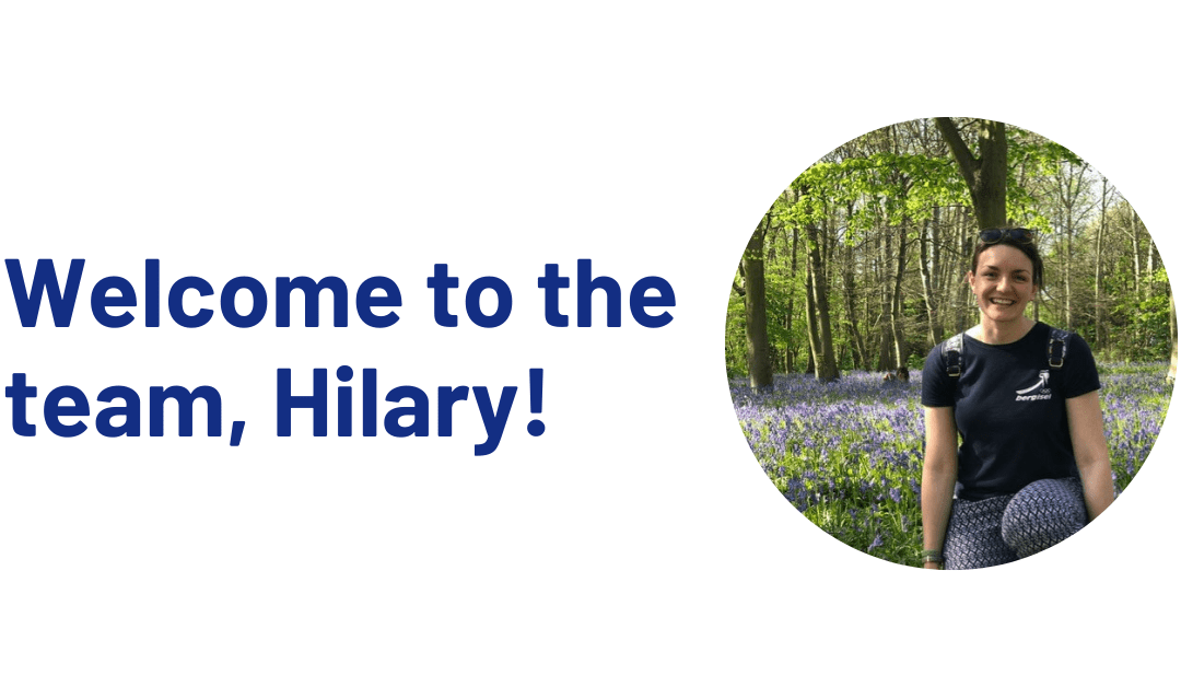 Welcome to the team, Hilary!