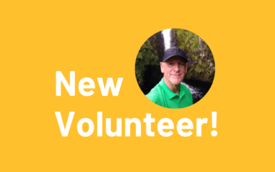 New volunteer – welcome, Andrew!