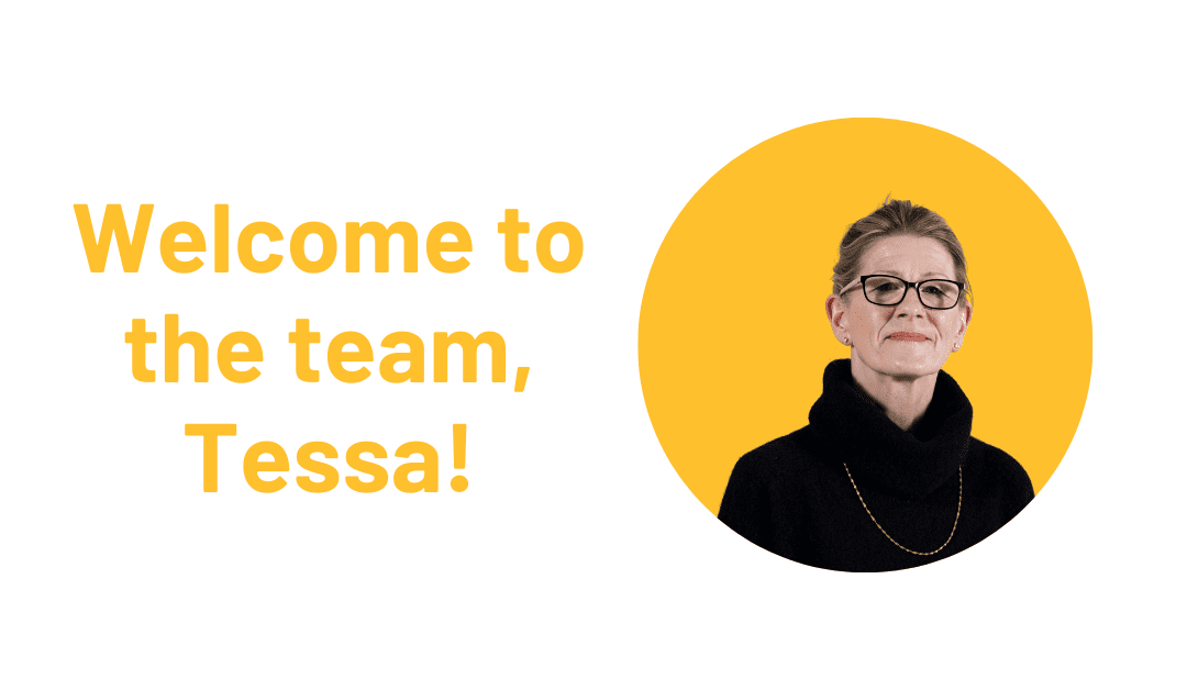Welcome (back) to the team, Tessa!