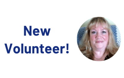 New volunteer – welcome, Pam!