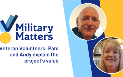 Veteran Volunteers: volunteers Pam and Andy explain the project’s value