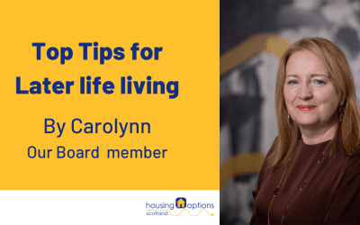 Top Tips for Later life living