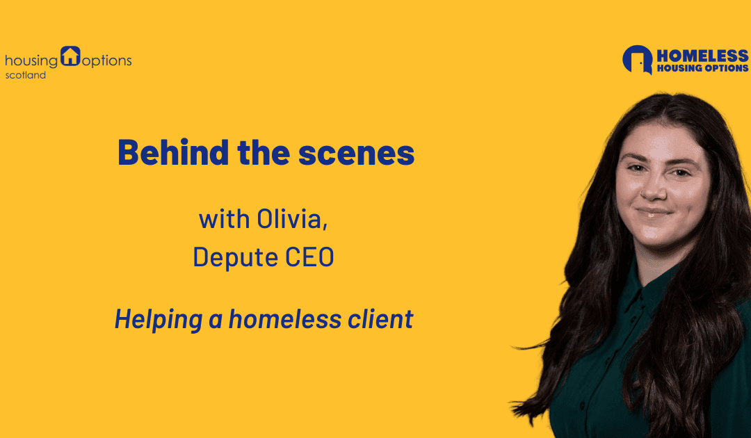 Behind the scenes with Olivia, Depute CEO