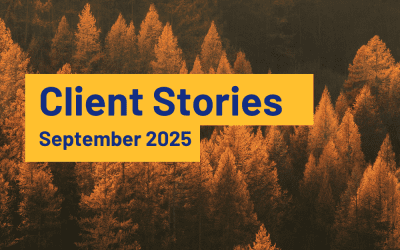 September Client Stories