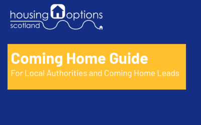 Supporting the Scottish Government’s Coming Home Action Plan